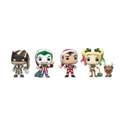 FUNKO Heroes Holiday - Pack 4 Figurines