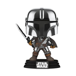 FUNKO POP! The Mandalorian with Dark Saber