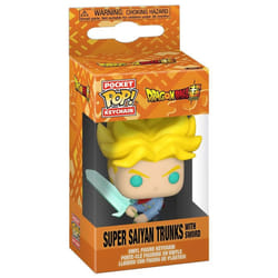Porte-clé Funko Pocket Pop Dragon Ball Super Saiyan Trunks With Sword