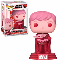 Figurine Funko Pop Star Wars Valentines Luke Skywalker™ with Grogu™