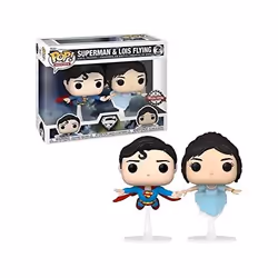Figurine Funko POP DC Comics Superman & Lois Flying Exclusive (x2)