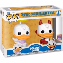 Figurine Funko Po Disney Donald Duck - Donald Angel & Devil Exclusive (x2)