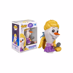 Figurine Funko Pop Disney Olaf Present Olaf as Rapunzel Exclusive