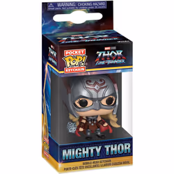 Figurine Funko Pop Keychain Marvel Thor Love and Thunder Mighty Thor