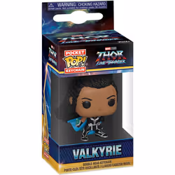 Porte-clé Funko Pocket Pop Marvel Hor Love And Thunder Valkyrie