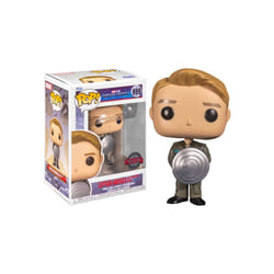 Figurine Funko POP Marvel Captain America - Captain America Exclusive