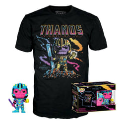 Figurine Funko POP & T-shirt Marvel Infinity Saga Thanos Exclusive