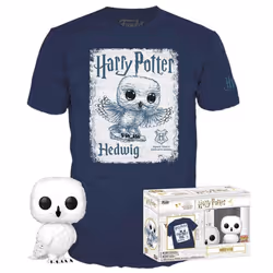 Figurine Funko POP & T-shirt Harry Potter Hedwig