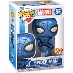 Figurine Funko POP Marvel Make a Wish Spiderman Metallic