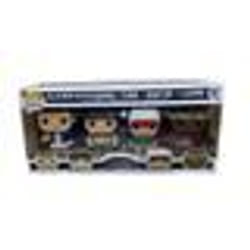 Figurines - FUNKO - STRANGER THINGS PACK 4 FIGURINES POP! - 9 cm - 8 Bit - Présentoir décoratif