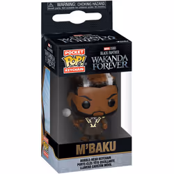 Porte-clé Funko Pocket Pop Marvel Black Panther Wakanda Forever M Baku