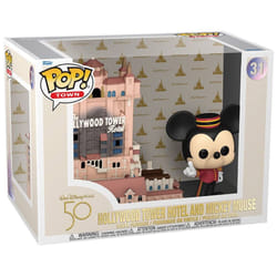 Figurine Funko Pop Walt Disney World 50th Anniversary Hollywood Tower Hotel and Mickey Mouse