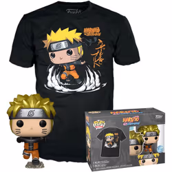 Figurine Funko POP & T-shirt Naruto Shippuden Exclusive