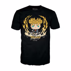 FUNKO POP! &amp; TEE 65431, Tee-shirt, Adulte, Unisexe, Noir, Image, Pas de motif