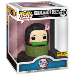 Figurine Funko Pop Deluxe Demon Slayer Kimetsu no Yaiba Nezuko Kamado in Basket Exclusive