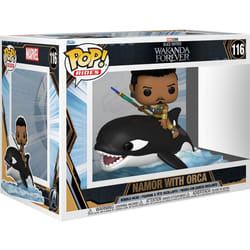 Figurine Funko POP Marvel Black Panther Wakanda Forever Namor with Orca
