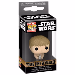 Porte-clé Funko Pocket Pop Star Wars Obi-Wan Kenobi 2 Young Luke Skywalker