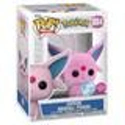 Figurine - Funko - Espeon - Flocked - 95 cm - Vinyle de Haute Qualité - Pokémon