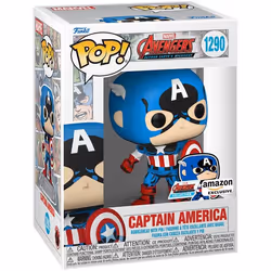 Figurine Funko POP Marvel Los Vengadores Avengers Captain America Exclusive