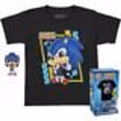 T-shirt et Figurine - Funko - Sonic - Flocked - Enfant - Mixte - Pocket Pop!