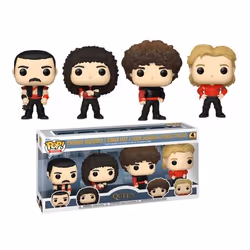 Pack 4 Figurines Funko Pop Rocks Queen Radio Gaga