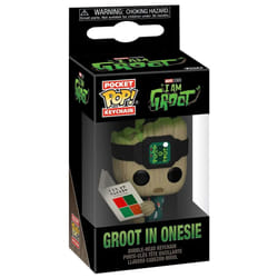 Porte-clé Funko Pocket Pop Marvel I Am Groot - Groot With Onesie
