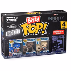 Figurine bitty pop marvel the infinity saga captain america Funko Blister 4 (x4)