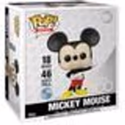 Figurine POP! Mega Super Sized Mickey Mouse 46 cm - FUNKO - POP! Disney 100th - Intérieur - Blanc - Adulte