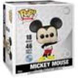 Figurine POP! Mega Super Sized Mickey Mouse 46 cm - FUNKO - POP! Disney 100th - Intérieur - Blanc - Adulte