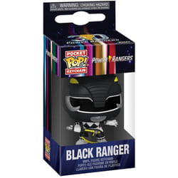 Porte-clé Funko Pocket Pop Power Rangers 30Th Anniversary Black Ranger
