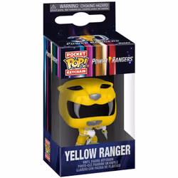 Porte-clé Funko Pocket Pop Power Rangers 30Th Anniversary Yellow Ranger