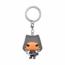 FUNKO POP! KEYCHAIN 72173, Porte-clés, Beige, Noir, Gris, Argent, Blanc, Vinyl, Chiffre, Adult/Child, Star Wars: Ahsoka