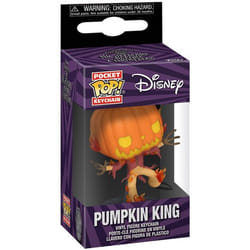 Porte-clé Funko Pocket Pop Disney Nightmare Before Christmas 30Th Anniversary Pumpkin King