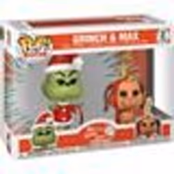 Figurine - Funko Pop! - The Grinch avec Max 2PK - Vinyle Durable - Cadeau Idéal - Collectionnable