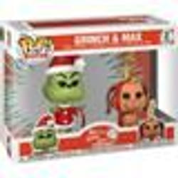 Figurine - Funko Pop! - The Grinch avec Max 2PK - Vinyle Durable - Cadeau Idéal - Collectionnable
