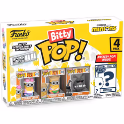 Figurine bitty pop minions series 4 (x4) Funko Blister 4 (x4)