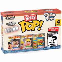 Pack 4 Figurines Funko Bitty Pop Retro Toys Mr. Potato Head