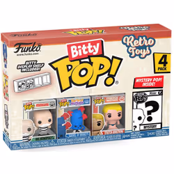 Pack 4 Figurines Funko Bitty Pop Retro Toys Mr. Monopoly