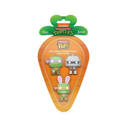 Figurine Funko Carrot Pocket POP blister Ninja Turtles Donatello Shredder Michelangelo (x3)
