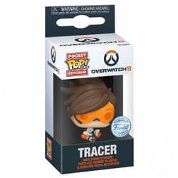Porte-clé Funko Pocket Pop Overwatch 2 Tracer