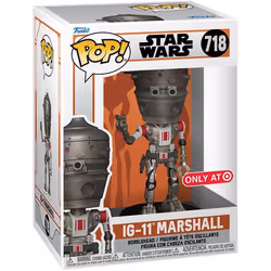 Figurine Funko Pop Star Wars The Mandalorian S10 IG-11 Marshall