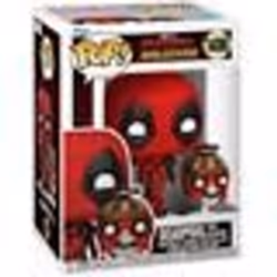 Figurine Funko Pop! - Marvel - Deadpool 3 - Deadpool - Têtepool - Multicolore