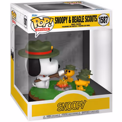 Figurine Funko Pop Deluxe Peanuts Snoopy & Beable Scouts