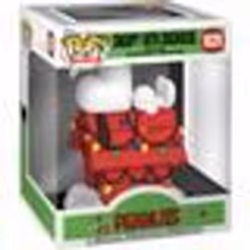 Figurine Funko Pop! Deluxe - Snoopy - Avec Niche - Blanc - 9 cm - Édition Unique