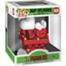 Figurine Funko Pop! Deluxe - Snoopy - Avec Niche - Blanc - 9 cm - Édition Unique