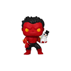 Figurine Funko Pop Marvel Red Hulk with Snowman