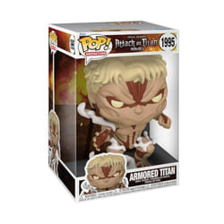 Figurine Funko Pop! Jumbo - Attack on Titan - Armored Titan - 254 cm - Vinyle de Qualité - Cadeau Idéal