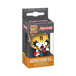 Figurine Funko Pop Keychain porte-clé Aggretsuko avec Guitar