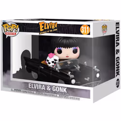 Figurine Funko POP Rides Deluxe Elvira Mistress of the Dark Elvira Gonk