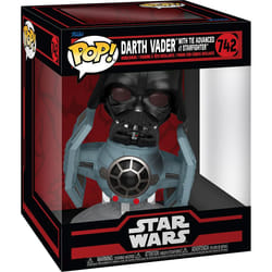 Figurine Funko POP Rides Deluxe Star Wars Darth Vader with Tie Advanced Starfighter
